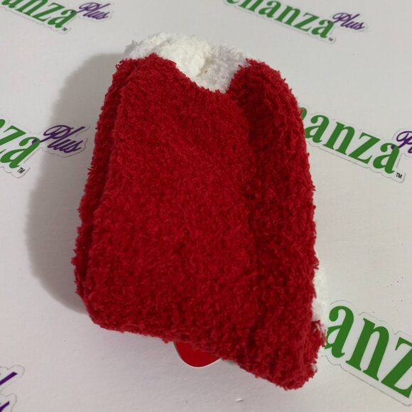 Ugly Christmas Socks Season Bright Crew Santa Suit Fuzzy Cozy Shoe Size 4-10 - Picture 2 of 2